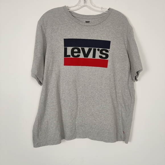 Levi's Other - Levi's Men's Gray T-shirt Size XXL Casual 100% Cotton